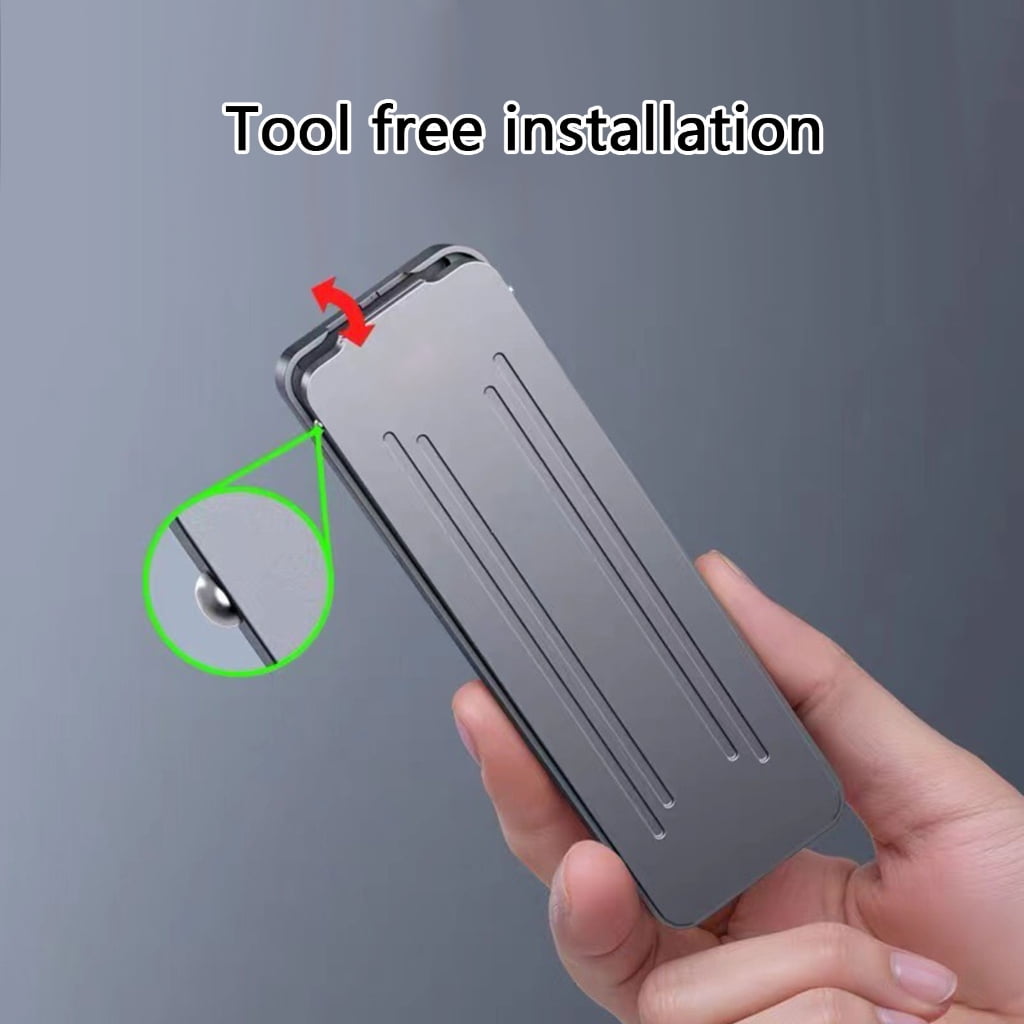 Zeiwohndc USB3.2 Gen 2 M.2 NVME SATAs External SSDs Enclosure for Quickly File Access