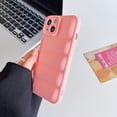 thumbnail image 3 of Case for Google Pixel 5A,Luxury Down Pure Jacket Soft Unzip Sofa Silicone Puffer Touch Cloth Portection Shockproof Girls Women Phone Case for Google Pixel 5A 5G,6.34 inch 2021 (Orange), 3 of 11