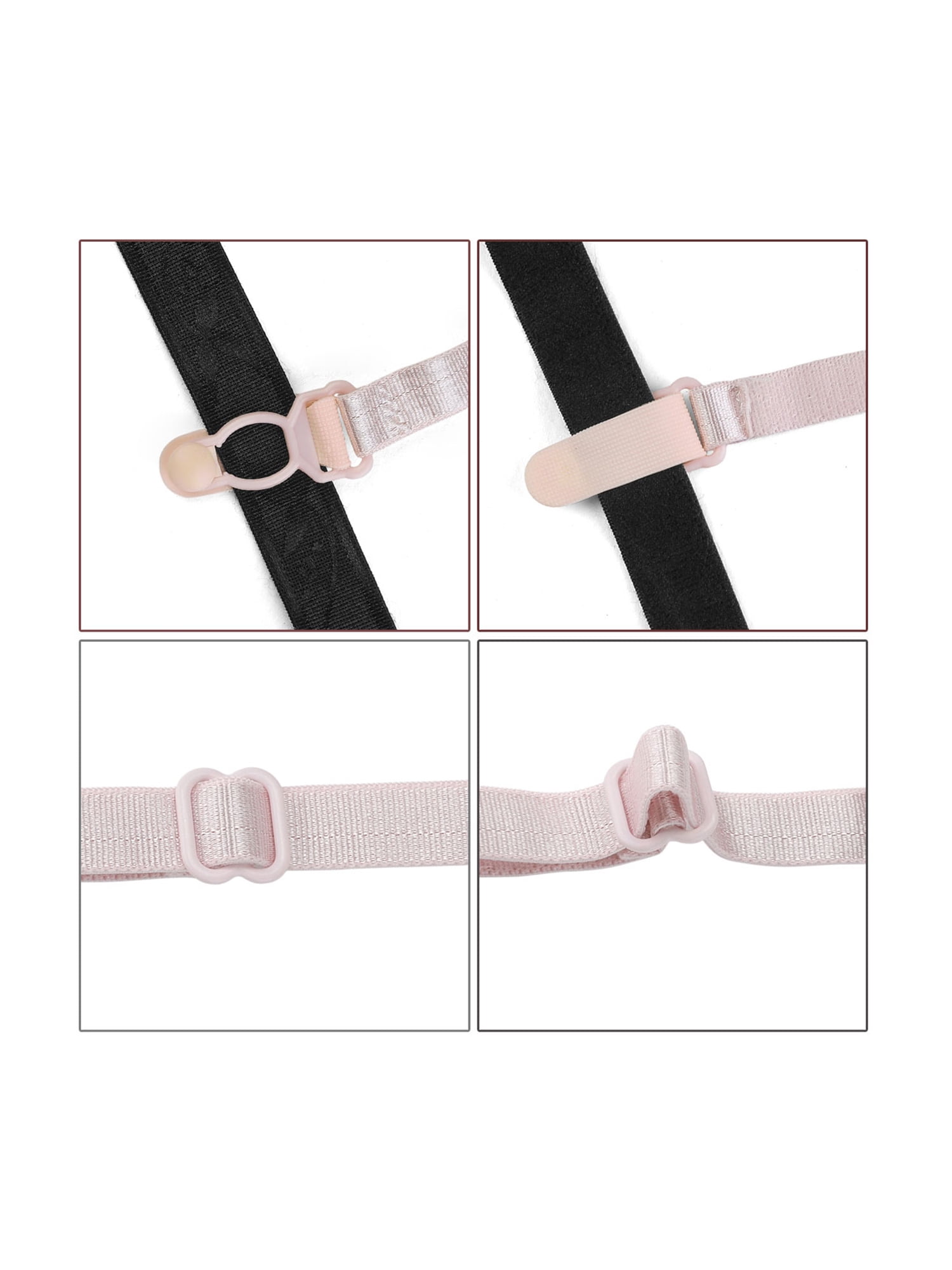 MJTrends: Bra Straps: white elastic adjustable