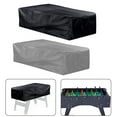 thumbnail image 7 of 420D Waterproof Dustproof Foosball Table Cover 63 X 45.3 X 19.7 In Gray Black, 7 of 7