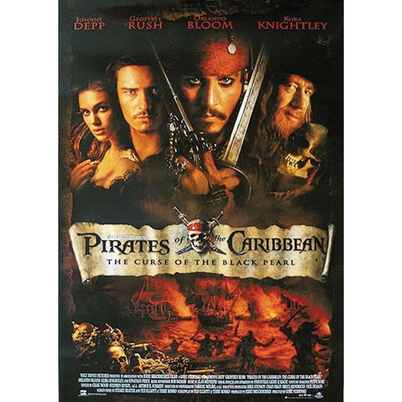 Poster Close Up Piratas del Caribe 68x99 cm