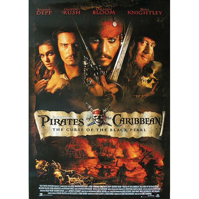 Poster Close Up Piratas del Caribe 68x99 cm