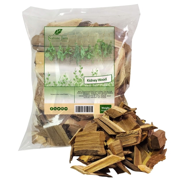 Limpiador a base de hierbas Tea Naturejam Palo Azul Kidney Wood, 0.5 libras