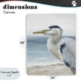 thumbnail image 4 of Stupell Industries Rustic Lodge Left Gazing Heron Canvas Art, 36 x 48, by Nan, 4 of 8