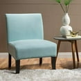 thumbnail image 2 of Christopher Knight Home Fauteuil d'Appoint en Tissu Kassi, Bleu Pâle, 2 of 5