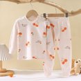 thumbnail image 2 of NOLDARES Toddler Baby Girl Outfits Long Sleeve Sweatsuit Pants 2 Piece Clothes Fall Winter Infant Sweater Set(Watermelon Red,5-6 Y), 2 of 5