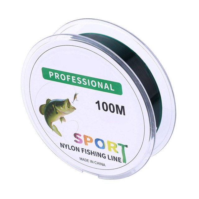 Fil de Pêche à la Carpe Basse 100m Résistant à l'Usure en Nylon Monofilament Corde de Pêche 100m Câble de Pêche DIY Fil de Canne à Pêche Monofilament Corde de Poisson