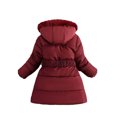 thumbnail image 4 of Kids Winter Coat,Baby Boys Puffer Coat Mid-length Jackets Lightweight Puffer Jacket For Kids Baby Girls Fall Coat For Girls Baby Winter Clothes, 4 of 4