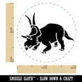 thumbnail image 2 of Diabloceratops Dinosaur Self-Inking Rubber Stamp Ink Stamper - Orange Ink - Mini 1/2 Inch, 2 of 7