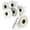 06-rolls (2100 Labels), variant on - Compatible DYMO 30252 (1-1/8" x 3-1/2") Address & Barcode Labels - Compatible with DYMO Labelwriter 450, 4XL, NOT Fit 550 & 5XL [28 Rolls/9800 Labels]