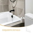 thumbnail image 3 of CHICHUMID 2Pcs Clear Bath Overflow Cover Splash Guard for Bathtub Shower Water Barrier Panel, 3 of 8