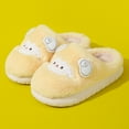 thumbnail image 2 of newwalpole Toddler Slippers Unisex-Child Easy Slip Kids Slipper Boys Girls Comfortable Winter House Shoes(Toddler/Little Kid/Big Kid) Yellow for Size 13, 2 of 6