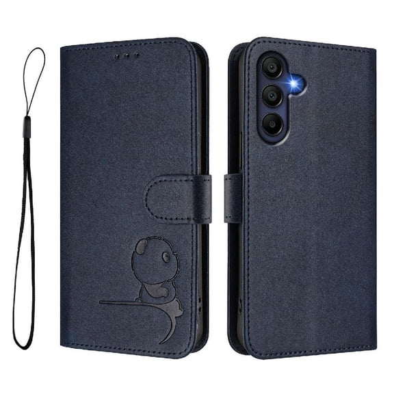 Phone Case for Samsung Galaxy A17 Magnetic Flip Folio Rfid Blocking Card Slots Holder Kickstand Pu Leather