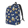 thumbnail image 1 of Disketp Funny Chicken for Canvas Backpack for Hiking, Camping, Traveling, and Daily Use-Medium, 1 of 5