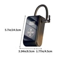 thumbnail image 3 of Dvkptbk Inflation Pump Flexible Storage Portable LED Lighting for Cars Automatic High-Pressure Detection of Car Tires Wired in Car Pump Other Exterior Accessories, 3 of 9