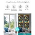 thumbnail image 4 of Window Privacy Film Abstract Art Stained Glass Window Film Decorative Sun Block Window Cover Colorful Ethnic Geometric Modern Window Clings Static Adhesive Sticker for Bathroom 29.5"x118", 4 of 7