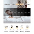 thumbnail image 4 of Red Texas Star Vintage Blackout Curtains 96 Inch Length 2 Panels Set, Farmhouse Berry Grey Wooden Full Shading Curtains for Windows, Blackout Curtains for Bedroom Living Room 52"x96", 4 of 8