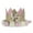Pink 1-2, variant on Naierhg Baby Girl Crown Letter Shiny Sequins Flower Headwear Birthday Festival Headband