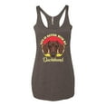 thumbnail image 2 of Wild Bobby, Life is Better with My Daschund Cute, Dog Lover, Women Tri-Blend Racerback Tank Top, Brown, X-Large, 2 of 4