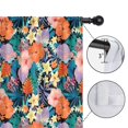 thumbnail image 4 of Blackout Kids Curtains,Pioneer Flower Floral Print Pattern Childrens Insulated Curtains Set Of 2,Bedroom Essentials,Toddler Room Decor 42"x54", 4 of 5