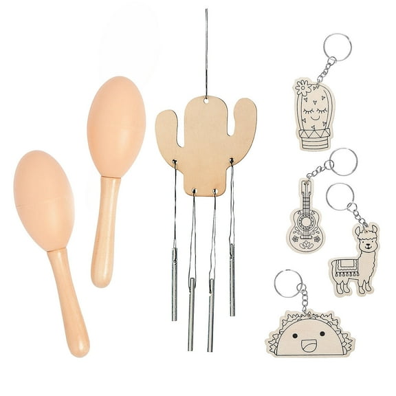 Fun Express Bulk 48 Pieces DIY Fiesta Assortment