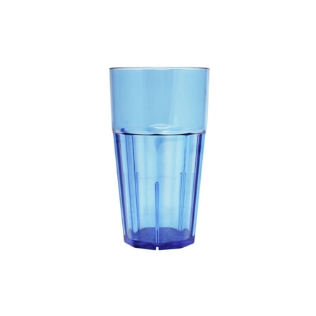 

20 Oz Diamond Tumbler Polycarbonate Blue 12/PK Pack of 6 8 Packs