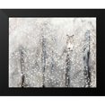thumbnail image 2 of Ludwig, Alicia 14x12 Black Modern Framed Museum Art Print Titled - Snowy Habitat I, 2 of 5