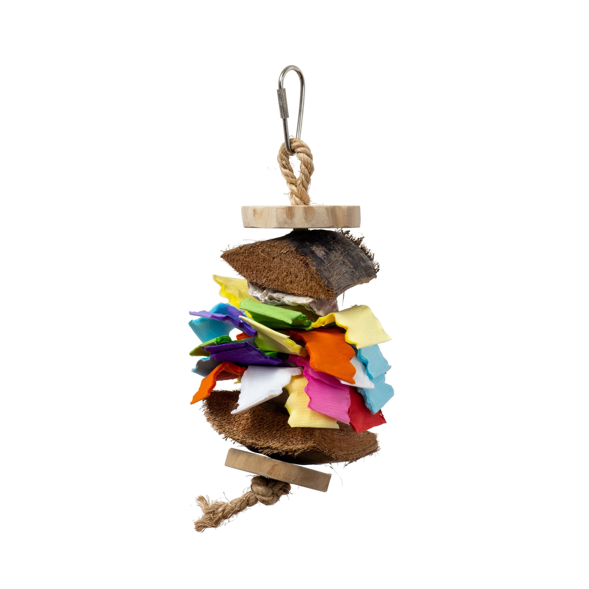 Prevue Pet Products Playfuls Preen & Pacify Waikiki Delight Bird Toy 60230