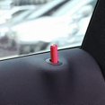 thumbnail image 5 of 4Pcs Red Aluminum Bolt-On Door Lock Knobs for Mercedes CLA GLA Class, 5 of 5