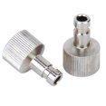 thumbnail image 2 of KAKOWELY 2pcs 1/8 Inch Airbrush Quick Disconnect Coupler Hose Connector Release Adapter,0.71"X0.47"X0.47", 2 of 3