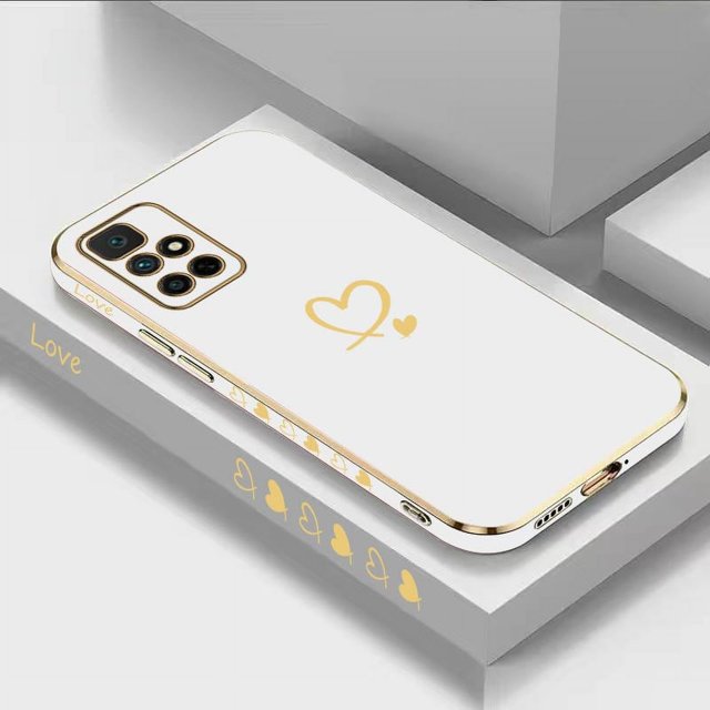 Funda De Lujo Para Xiaomi Redmi 10 10C 10A 9 12C 9A 9C A1 9T Géminis Amor Cubierta