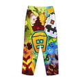 thumbnail image 3 of Lsque Geometry Dash Print Women's Pajama Pants, Lounge Pant - Comfortable Home Wear,Elastic Waistband, Stylish Design-X-Large, 3 of 9