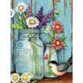 thumbnail image 1 of Cuadros Decorativos Kit de costura de punto de cruz de bordado completo 11CT Home Wall Room Artwork Decor Ehuebsd Nuevos Originales, 1 of 8