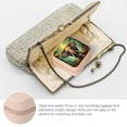 thumbnail image 3 of PRATYUS Elephant Forest Mushrooms Jewelry Box for Rings Necklaces Pink, 3 of 5