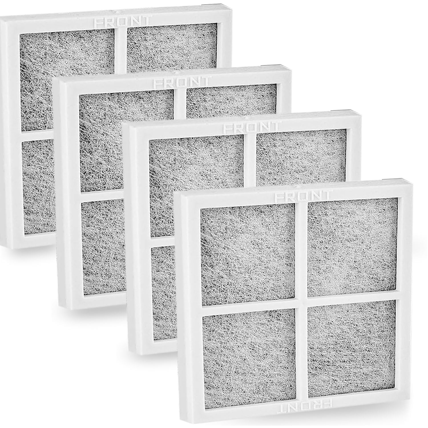 4 Pack Refrigerator Air Filter Replacement for LT120F and Elite 469918, 9918, ADQ73214402, ADQ73214404, ADQ73214403, ADQ73334008