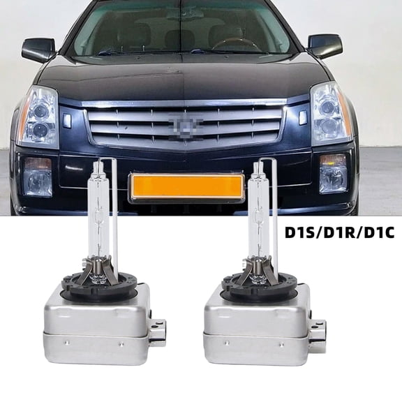 QIPEIZSP Fit For Cadillac CTS 2009-2015 D1S/D1R/D1C HID Xenon Headlight Bulbs,Plug And Play,Pack of 2 ,6500K