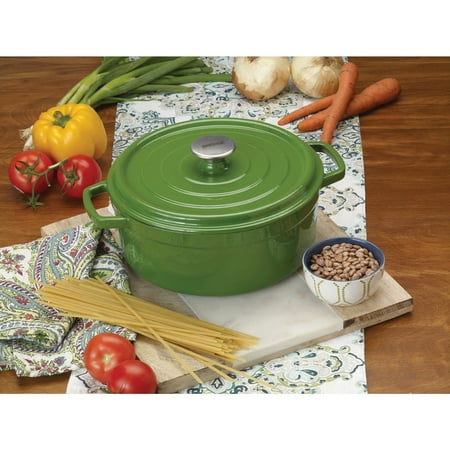 Bayou Classic 7720G Cypress Green 5 Qt Dutch Oven, Bayou Classic, Enameled Cast Iron
