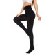 thumbnail image 3 of Pack de 3 medias opacas para mujer - 120 deniers, cintura ancha, nailon y spandex, talla única, aptas para gimnasia y fiestas, lavado a mano, 3 of 3
