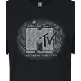 thumbnail image 3 of Mtv - Chalkboard Logo - Juniors Cropped Graphic T-Shirt, 3 of 5