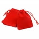 thumbnail image 5 of 50 Uds. Bolsa pequeña de terciopelo, duradera, lavable, con cordón, bolsas de joyería, elegantes bolsas de almacenamiento ligeras, Baby Shower Almacenamiento y organización del hogar Rojo Toystoory HA075519-02, 5 of 6