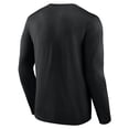 thumbnail image 3 of Men's Black Atlanta Falcons Primary Logo Long Sleeve T-Shirt, 3 of 3