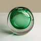 thumbnail image 1 of Jarrón de Vidrio Baoblaze Elegante Verde 14,5X8,5X13cm, 1 of 8