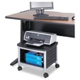 thumbnail image 2 of Safco Products Scoot Underdesk Printer Stand , Black, Powder Coat Finish, Swivel Wheels for Mobility, 2 of 4