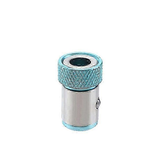 Removable 6.35mm Magnetizer Metal Screwdriver Bit Power Tool Accessories in Blue Color for Various Brands