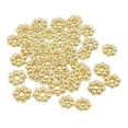 thumbnail image 1 of 50 piezas de cuentas espaciadoras de copos de nieve, cuentas de metal elegantes de 6 mm para hacer tú mismo, cuentas de copos de nieve sueltas para co, 1 of 9