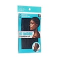 thumbnail image 6 of Kiss Colors & Care HD Invisible Lightweight Stocking Wig Cap, Age: Adult, Black, 2 Count, 6 of 7