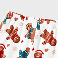 thumbnail image 6 of PatPat Girls Boys Christmas Pajamas Sets Family Matching Cartoon Gingerbread Man Holiday Flame Retardant Pjs with Socks, 2-Piece, Size 6-7 Years, 6 of 13