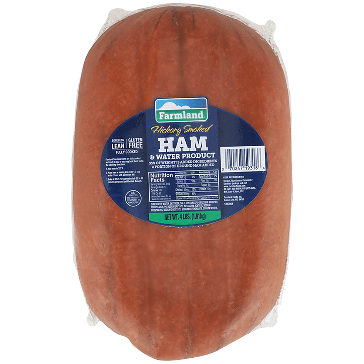 Farmland hickory smoked deli ham 4 lb walmart inventory checker