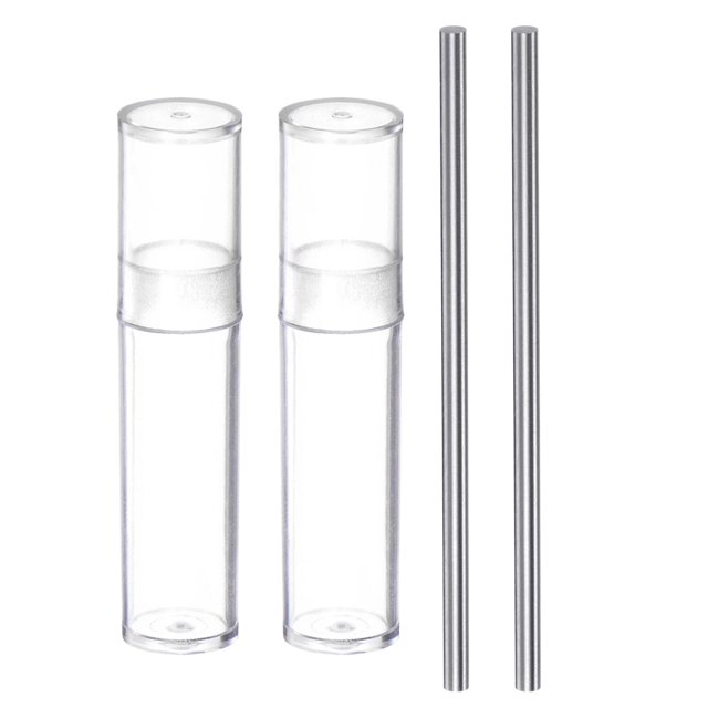 2 Packs Steel Pin Gage 1.90mm Diameter Class X Tolerance 0.001mm Plug Gage Pins