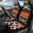 thumbnail image 3 of Pzuqiu Cowhide Car Seat Covers Easy to Install Car Seat Cover Full Set Fashion Lightweight Breathable Fit for Cars Truck, 3 of 10